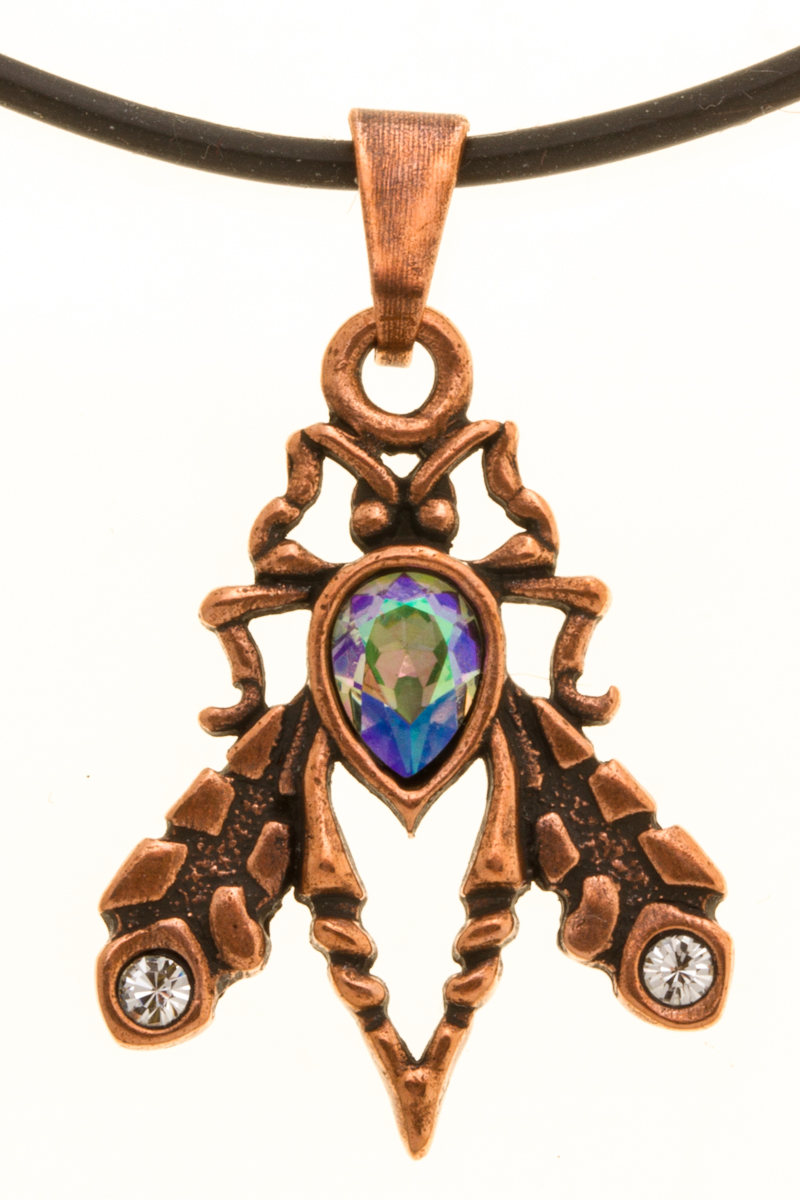 Jenavi, Коллекция Кассида, Биитле (Кулон), цвет - медный, фиолетовыйk342u953 Jenavi, Коллекция Кассида, Биитле (Кулон), цвет - медный, фиолетовыйk342u953Коллекция Кассида, Биитле (Кулон) гипоаллергенный ювелирный сплав, Медное покрытие, вставка Кристаллы Swarovski, цвет - медный, фиолетовый