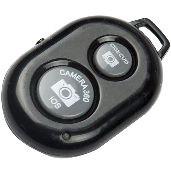 Ritmix RMH-020BTH Selfie, Black Bluetooth-кнопка15118082 Ritmix RMH-020BTH Selfie, Black Bluetooth-кнопка15118082Bluetooth-кнопка дистанционного спуска затвора фотокамеры RMH-020BTH Selfie работает в паре с устройствами на базе Android или iOS. Кнопка отличается компактными размерами, а на корпусе имеется специальное крепление для шнурка, что обеспечивает удобство транспортировки.