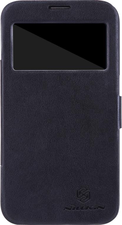 Nillkin V-series чехол для Samsung Galaxy Mega 6.3, Black2000000007441 Nillkin V-series чехол для Samsung Galaxy Mega 6.3, Black2000000007441Чехол Nillkin V-series для Samsung Galaxy Mega 6.3 выполнен из высококачественного поликарбоната и искусственной кожи. Он надежно фиксирует и защищает смартфон при падении. Обеспечивает свободный доступ ко всем разъемам и элементам управления. Благодаря функциональному окну отсутствует необходимость открывать чехол для того, чтобы ответить на вызов, проверить время, воспользоваться камерой или любой другой функцией.