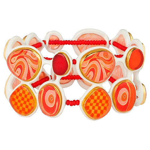 Браслет Lalo Treasures Dragonfly IV, цвет: красный. B2544-2B2544-2 Браслет Lalo Treasures Dragonfly IV, цвет: красный. B2544-2B2544-2Яркие дизайнерские акссесуары от Lalo Treasures станут отличным дополнением к Вашему стилю