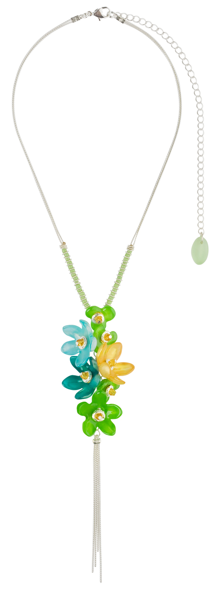 Кулон Lalo Treasures ROW, цвет: зеленый, голубой. P4506P4506 Кулон Lalo Treasures ROW, цвет: зеленый, голубой. P4506P4506Яркие дизайнерские акссесуары от Lalo Treasures станут отличным дополнением к Вашему стилю