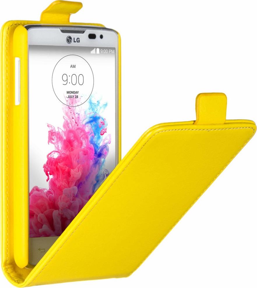 Skinbox Flip Case чехол для LG L60 Dual, Yellow2000000062488 Skinbox Flip Case чехол для LG L60 Dual, Yellow2000000062488Чехол Skinbox Flip Case для LG L60 выполнен из высококачественного поликарбоната и экокожи. Он обеспечивает надежную защиту корпуса и экрана смартфона и надолго сохраняет его привлекательный внешний вид. Чехол также обеспечивает свободный доступ ко всем разъемам и клавишам устройства.