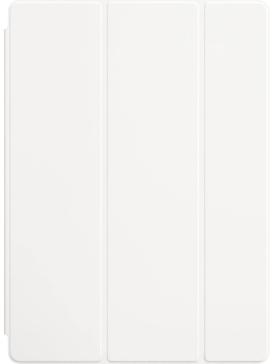 Apple Smart Cover чехол для iPad Pro 12.9, WhiteMLJK2ZM/A Apple Smart Cover чехол для iPad Pro 12.9, WhiteMLJK2ZM/AЛёгкая и прочная обложка Smart Cover защитит дисплей вашего iPad Pro, оставляя заднюю алюминиевую панель открытой. Для защиты со всех сторон используйте обложку в сочетании с силиконовым чехлом для iPad Pro. Магнитное крепление надёжно фиксирует обложку Smart Cover с iPad Pro. Откройте Smart Cover, чтобы вывести iPad Pro из режима сна. Закройте её, и устройство вернётся в режим сна.