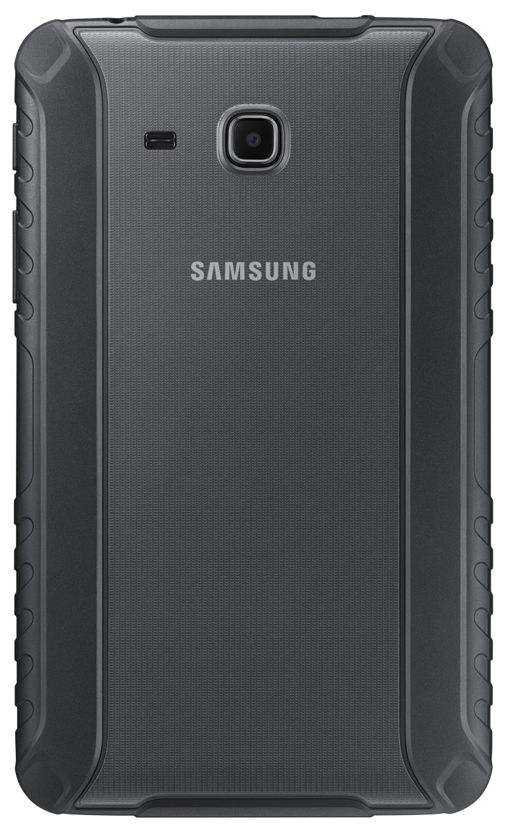 Samsung EF-PT280C Protective Cover чехол для Tab A 7.0, BlackEF-PT280CBEGRU Samsung EF-PT280C Protective Cover чехол для Tab A 7.0, BlackEF-PT280CBEGRUАксессуар Samsung Protective Cover разработан специально для эффективной защиты вашего планшета Samsung Galaxy Tab A 7.0. Чехол сделан в виде накладки и предохраняет заднюю поверхность и боковые грани девайса от повреждений. Чехол из полиуретана с шероховатым покрытием также защищает планшет от случайного выскальзывания из рук. Аксессуар снабжен необходимыми разъемами для зарядки и камеры для комфортной работы.