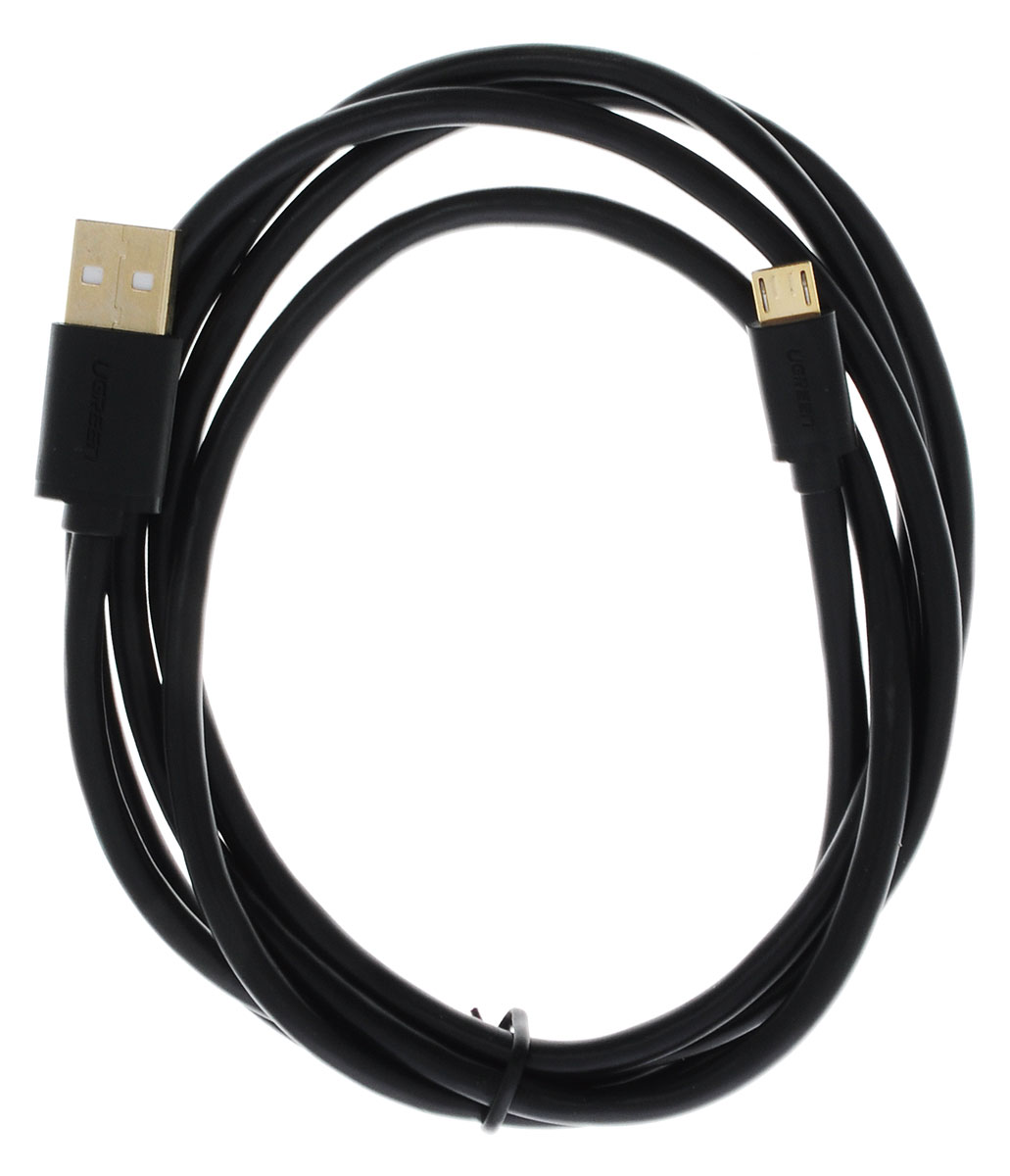 Ugreen Premium UG-10837, Black кабель microUSB-USB 1.5 мUG-10837 Ugreen Premium UG-10837, Black кабель microUSB-USB 1.5 мUG-10837Кабель Ugreen Premium UG-10837 позволяет подключать мобильные устройства, которые имеют разъем microUSB к USB разъему компьютера. Подходит для повседневных задач, таких как синхронизация данных и передача файлов. Экранирование кабеля позволит защитить сигнал при передаче от влияния внешних полей, способных создать помехи. Пропускная способность интерфейса: USB 2.0 до 480 Мбит/с Диаметр проводника питания: 5V: 24 AWG Диаметр проводника передачи данных: 28 AWG Тип оболочки: PVC (ПВХ)