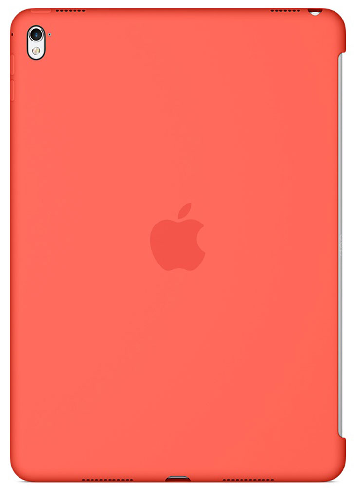 Apple Silicone Case чехол для iPad Pro 9.7, ApricotMM262ZM/A Apple Silicone Case чехол для iPad Pro 9.7, ApricotMM262ZM/AСиликоновый чехол от Apple закрывает заднюю поверхность вашего iPad Pro и плотно прилегает к кнопкам, не делая его толще. Мягкая внутренняя поверхность из микроволокна защищает устройство, а гладкий силикон очень приятен на ощупь. Чехол идеально совместим с новой клавиатурой Smart Keyboard и обложкой Smart Cover. Ваш iPad Pro защищён со всех сторон.