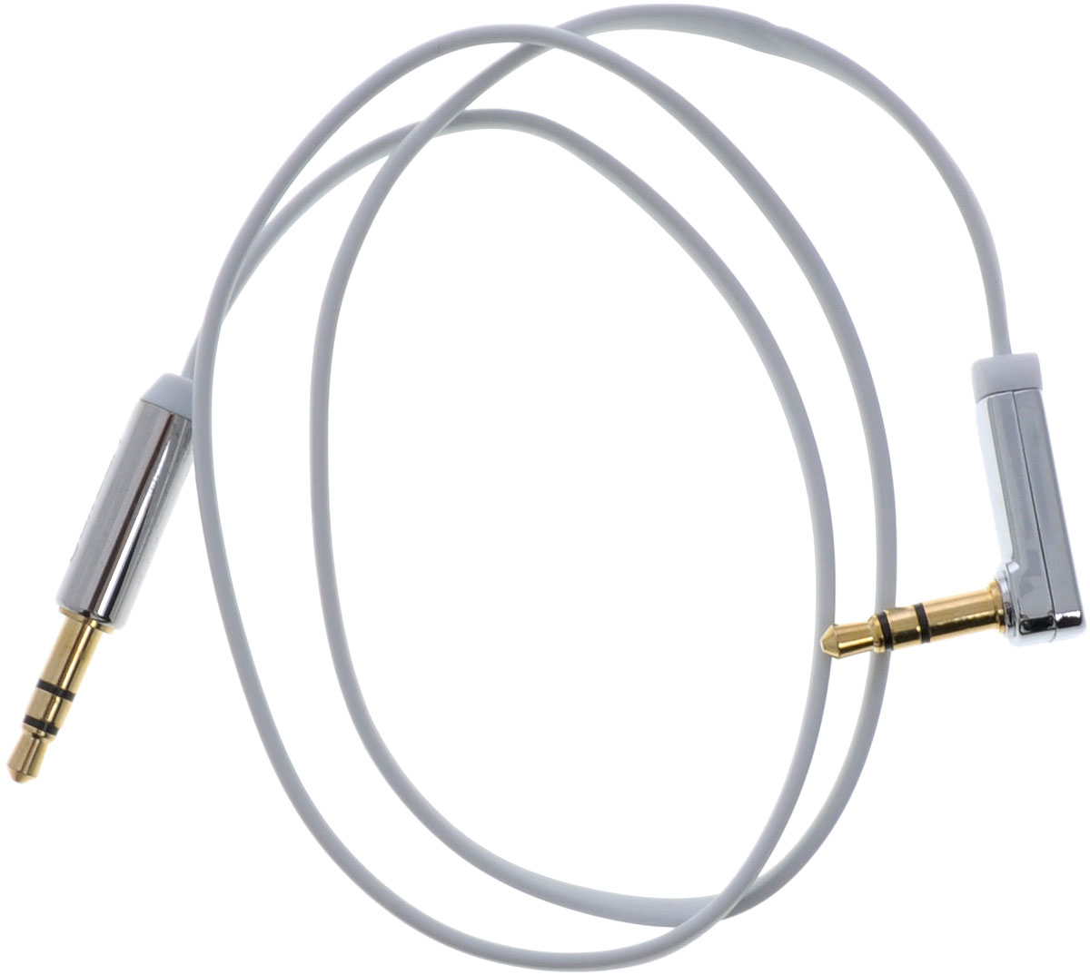 Ugreen UG-10756, White Silver кабель AUX 0.5 мUG-10756 Ugreen UG-10756, White Silver кабель AUX 0.5 мUG-10756Кабель Ugreen UG-10756 может быть использован для подключения, например, гарнитуры с MP3-плеером, компьютера, DVD, TV, радио, CD плеер в которых есть данный аудиоразъем. Главное отличие этого аудио кабеля - мягкая оболочка и стильные металлические соединители. Прекрасное качество исполнения и экранирование позволит избежать влияния помех при передаче сигнала. Толщина кабеля: 1,5 х 3,5 мм Тип оболочки: ПВХ