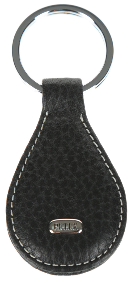 Брелок Petek 1855, цвет: черный. 529.06.01529.06.01 Black Брелок Petek 1855, цвет: черный. 529.06.01529.06.01 BlackСтильный брелок для ключей Petek 1855 выполнен из натуральной кожи с зернистой фактурой, оформлен небольшой металлической пластиной с гравировкой в виде логотипа производителя и оснащен металлическим кольцом. Изделие поставляется в фирменной упаковке. Брелок Petek 1855 порадует вас необычным дизайном и функциональностью, а также станет приятным подарком к любому празднику!