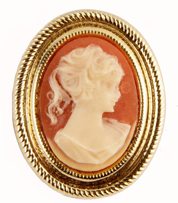 Винтажная брошь-камея в стиле Wedgwood. Бижутерный сплав, искусственный камень. Франция, конец XX века30027080 Винтажная брошь-камея в стиле Wedgwood. Бижутерный сплав, искусственный камень. Франция, конец XX века30027080Винтажная брошь-камея в стиле Wedgwood. Бижутерный сплав, искусственный камень. Франция, конец XX века. Размеры 3,5 х 3 см. Сохранность хорошая. Чудесное винтажное украшение будет в вашем гардеробе, если вы выберете эту брошь. Камея с профилем милой девушки, заключена в стильную рамку. Прекрасное дополнение к любому вашему наряду.