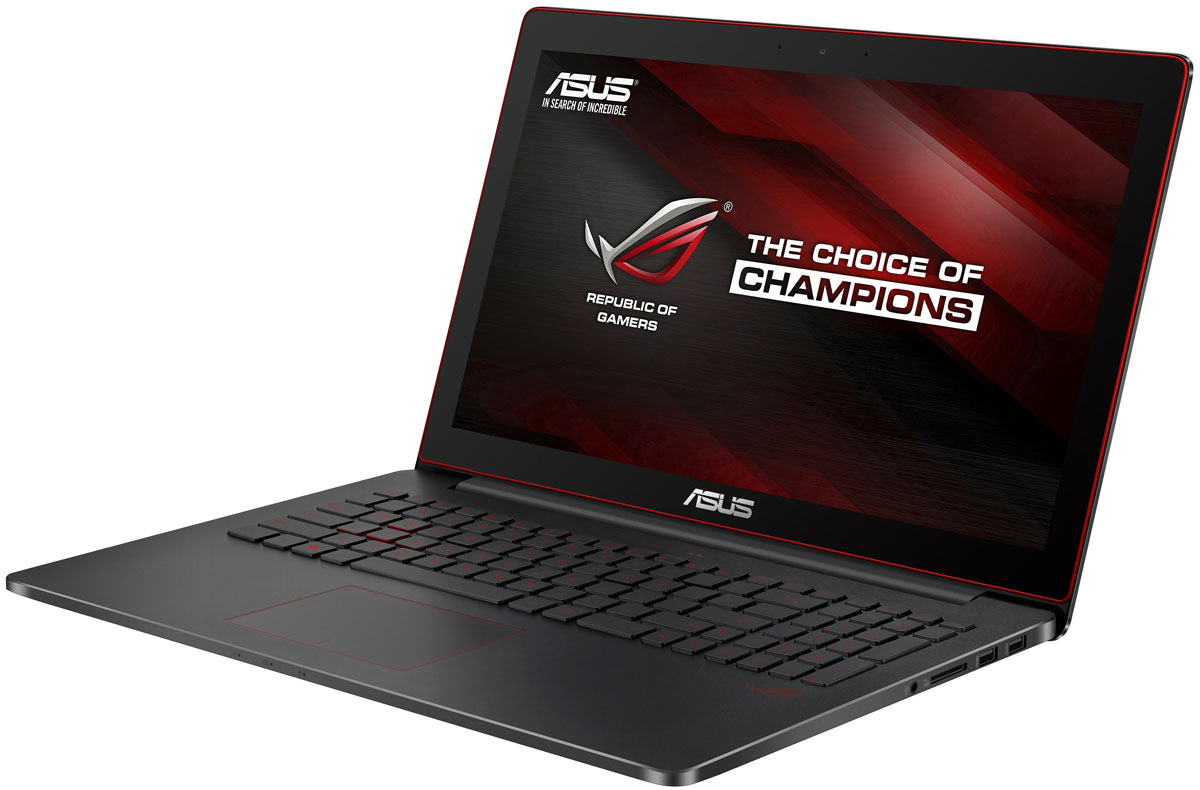 ASUS ROG G501VW (G501VW-FY131T)G501VW-FY131T ASUS ROG G501VW (G501VW-FY131T)G501VW-FY131TAsus ROG G501VW представляет собой мощный игровой ноутбук одной из самых известных геймерских серий - Republic of Gamers. Он является одним из самых тонких, легких и тихих компьютеров для геймеров. Лэптоп имеет 15.6-дюймовый дисплей с IPS-матрицей и покрытием Anti-Glare. Центром всех вычислительных операций в данной модели является процессор с поддержкой многопоточной технологии Hyper-Threading Intel Core i7, который в паре с видеокартой nVidia GeForce GTX 960M с видеопамятью GDDR5 объемом 2 ГБ способны гарантировать высочайшую скорость работы всех современных игр даже при максимальных настройках. Дисплей с покрытием Anti-Glare и разрешением Full HD делает изображение ярким, реалистичным и контрастным под любым углом обзора. Смотреть фильмы и играть на ноутбуке с таким дисплеем всегда одно удовольствие. В этом отношении ноутбук практически не уступает геймерским стационарным компьютерам. Клавиатура в Asus ROG G501VW оптимизирована...