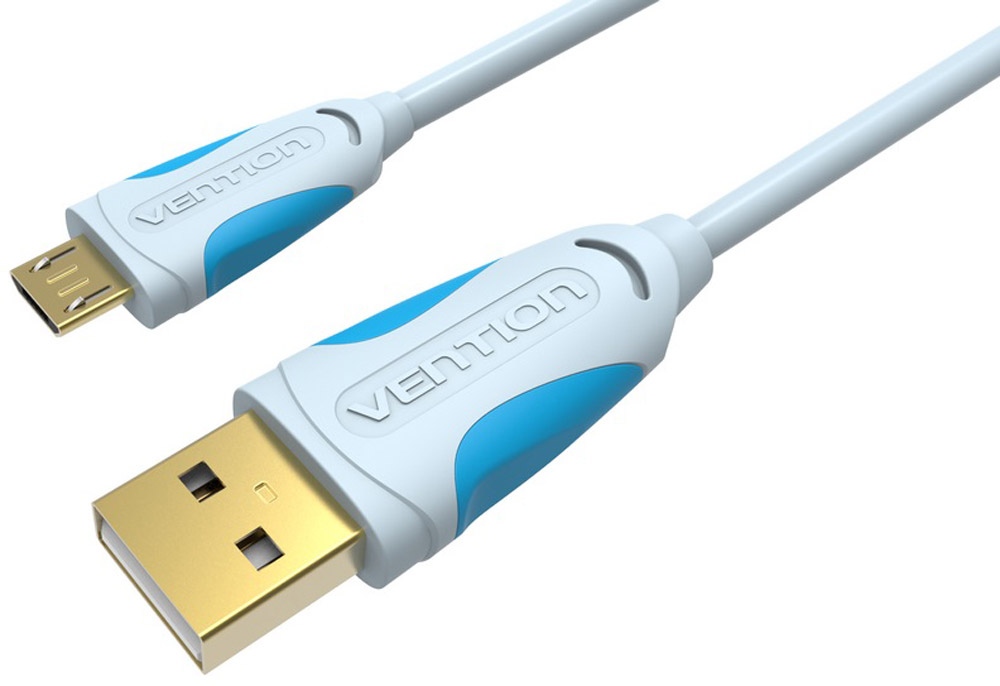Vention USB 2.0 AM/micro B 5pin кабель (2 м)VAS-A04-S200 Vention USB 2.0 AM/micro B 5pin кабель (2 м)VAS-A04-S200Vention - внешний интерфейсный кабель, предназначенный для синхронизации, передачи данных, а также зарядки периферийных (мобильных) устройств и их компонентов с разъемом USB и USB micro B 5 pin. Продукция соответствует следующим сертификатам: RoHS, CE, FCC, TIA, ISO. Пропускная способность интерфейса: до 480 Мбит/с Сечение жилы: 28AWG