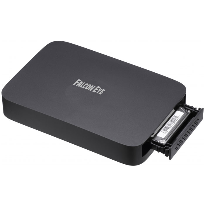 Falcon Eye FE-104N сетевой видеорегистраторFE-104N Falcon Eye FE-104N сетевой видеорегистраторFE-104NСетевой четырехканальный видеорегистратор Falcon Eye FE-104N отличают миниатюрные размеры и вес. Он разработан для применения в системах безопасности начального уровня. Прибор использует самый современный формат кодирования видеосигнала H.264 , обеспечивающий высокое качество изображения и малый объем записи. В регистраторе предусмотрена возможность подключения к сети интернет с использованием функционала Р2Р, максимально облегчающего процедуру подключения для просмотра на мобильных устройствах. Возможна установка жесткого диска размером 2,5. Данная модель с успехом может быть использована для организации систем безопасности как мелких объектов, таких как дом, дача, коттедж, так и для охраны крупных офисов и магазинов различного назначения, в том случае если необходимо высокое качество изображения формата Full HD. ОС: Embedded Linux Двухъядерный процессор Запись: до 56 МБ/с Резервирование: USB, сеть, внешний дисковод ...