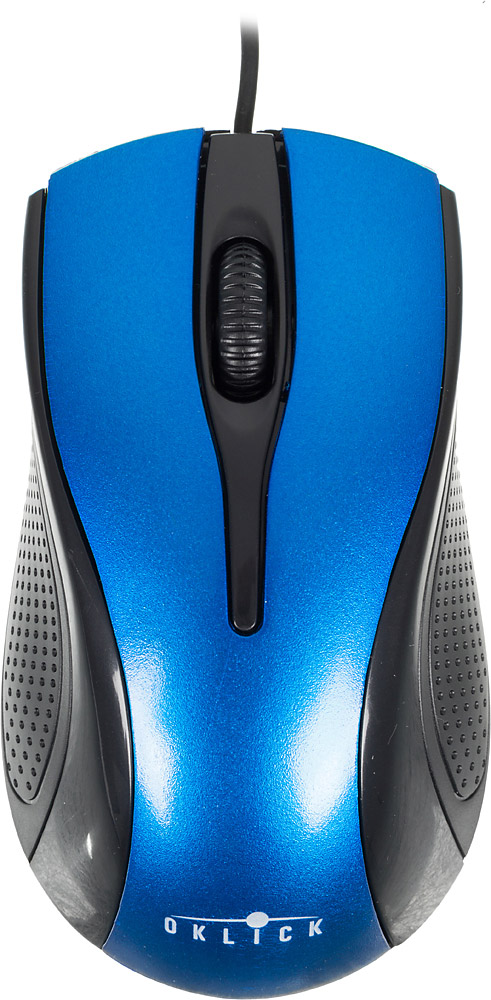 Oklick 215M, Black Blue мышьM207 LIGHT BLUE Oklick 215M, Black Blue мышьM207 LIGHT BLUEПроводная мышь Oklick 215M подходит для работы с ноутбуком и настольным ПК. Устройство выполнено в эргономичном дизайне и имеет симметричную форму, благодаря чему подходит для управления любой рукой. Оптический сенсор с высоким разрешением позволяет использовать устройство в различных графических приложениях и текстовых редакторах. Oklick 215M не требует установки драйверов, достаточно просто подключить ее к USB-порту компьютера. Ресурс до 2500000 нажатий