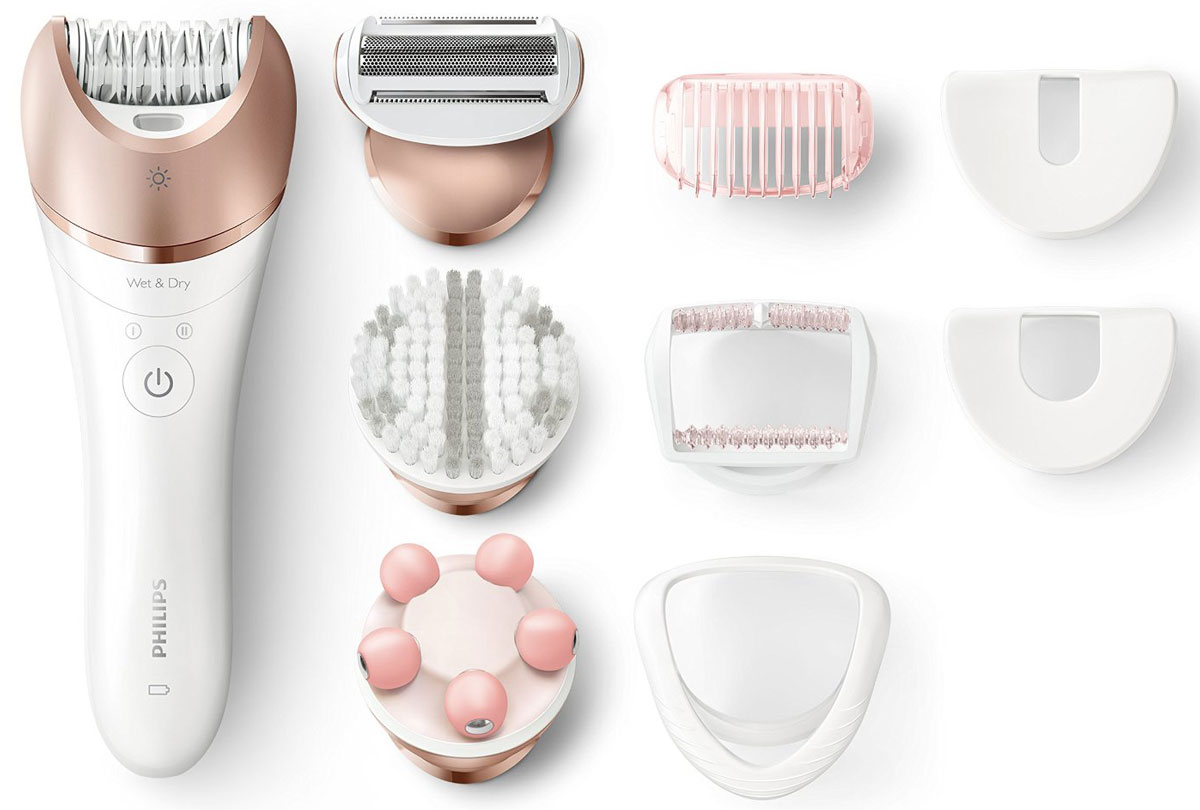 Philips BRE650/00, White эпиляторBRE650/00 Philips BRE650/00, White эпиляторBRE650/00Эргономичный дизайн S-образной формы Благодаря эргономичному дизайну S - образной формы Philips BRE650/00 легко перемещать по всему телу. Удобство использования и простая обработка труднодоступных участков тела без лишних усилий! Керамические диски с текстурированной поверхностью Уникальная эпилирующая головка выполнена из керамического материала, что позволяет надежно захватывать даже самые тонкие волоски. Широкая эпилирующая головка Широкая эпилирующая головка служит для оптимального удаления волосков за одно движение и качественного результата надолго. Запатентованная система эпиляции Все эпиляторы Philips оснащены уникальной системой: пинцеты приподнимают прилегающие к коже волоски и направляют их к участку, где они захватываются и удаляются. Благодаря круглым керамическим дискам прибор прилегает близко к коже, что обеспечивает бережное воздействие и оптимальный результат. Использование на влажной и сухой...