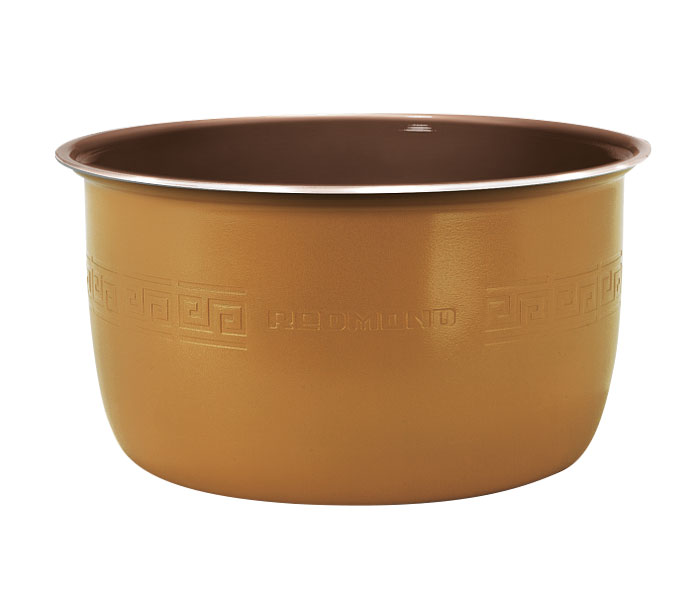 Redmond RB-C305 чаша для мультиваркиRB-C305 Redmond RB-C305 чаша для мультиваркиRB-C305Чаша Redmond RB-С305 - практичное решение для мультиварок объемом 3 литра. Антипригарное керамическое покрытие CERALON (Швейцария) обеспечивает легкое мытье и надежность в эксплуатации. Улучшенная теплопроводность чаши позволяет ей нагреваться равномерно, сохраняя все витамины, микроэлементы и натуральный вкус любимых блюд. Она идеально подойдет для выпечки и томления даже при использовании в духовом шкафу.