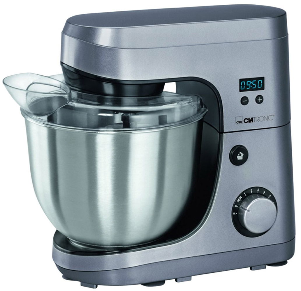 Clatronic KM 3610 миксер стационарныйKM 3610 Clatronic KM 3610 миксер стационарныйKM 3610Стационарный миксер Clatronic KM 3610 станет прекрасным помощником для любой хозяйки С ним вы сможете готовить невероятно вкусные и аппетитные блюда, при этом сократив время их приготовление. Основным назначением прибора является изготовление различных видов теста и кремов. Миксер качественно и быстро перемешивает различные ингредиенты, что дает возможность избежать комочков. Clatronic KM 3610 снабжен чашей из нержавеющей стали и электронным контролем скорости, а также имеет таймер. 6 скоростей замешивания обеспечат наилучший результат.
