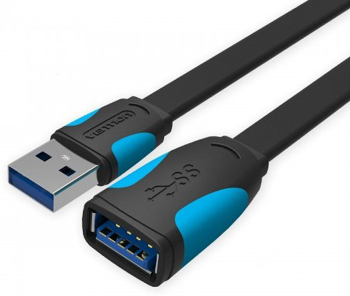 Vention USB 3.0 AM/AF кабель-удлинитель (2 м)VAS-A13-B200 Vention USB 3.0 AM/AF кабель-удлинитель (2 м)VAS-A13-B200Vention - внешний интерфейсный кабель, предназначенный для синхронизации и передачи данных периферийных устройств и их компонентов с разъемом USB, в основном используется как удлинитель. Продукция соответствует следующим сертификатам: RoHS, CE, FCC, TIA, ISO. Контакты: никелированные Пропускная способность интерфейса: до 5 Гбит/с