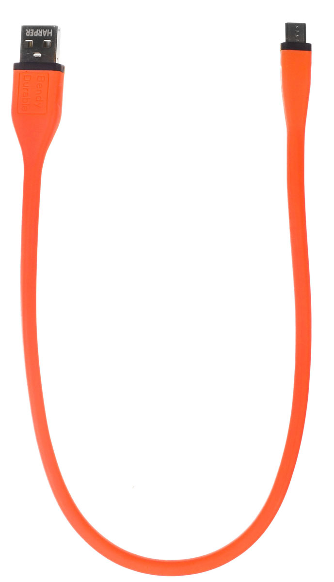 Harper BCH-338, Orange кабельH00000836 Harper BCH-338, Orange кабельH00000836Кабель Harper BCH-338 подходит для зарядки и синхронизации мобильных телефонов, смартфонов и других цифровых устройств с разъемом microUSB. Не спутывается. Сверхпрочный.
