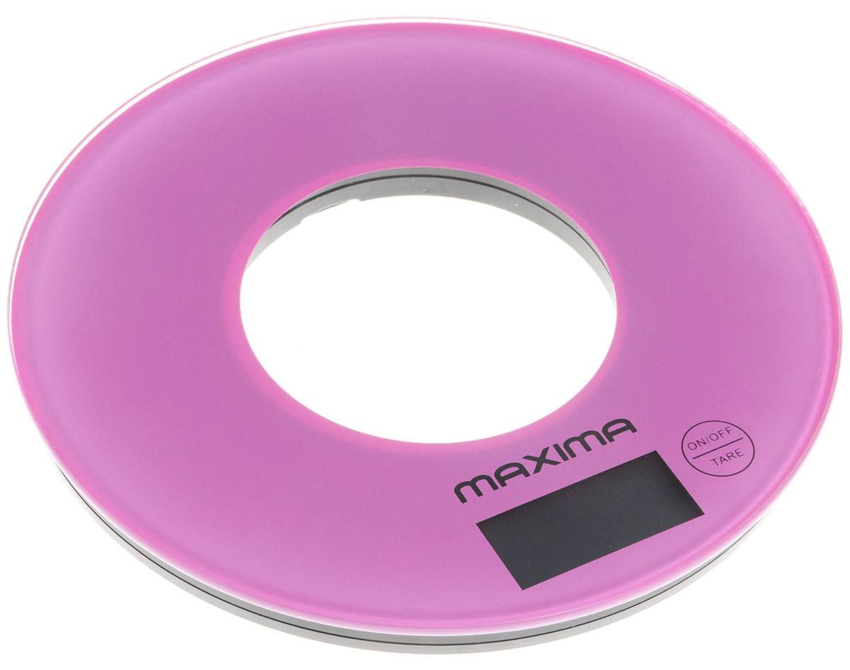 Maxima МS-067, Purple весы кухонныеМS-067 Maxima МS-067, Purple весы кухонныеМS-067Кухонные весы Maxima МS-067 - это отличный помощник на вашей кухне. Функция компенсации тары позволит взвешивать не учитывая массу тары, а высокая точность даст возможность точно следовать вашим любимым рецептам.