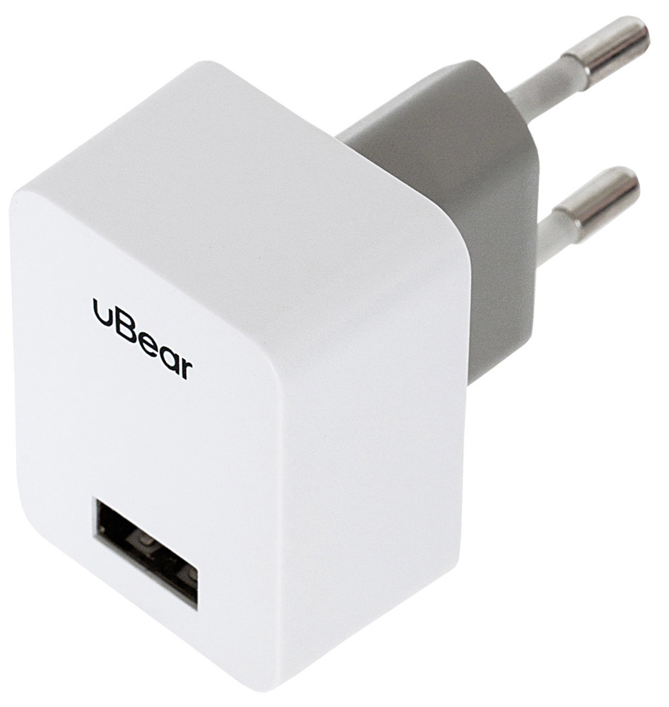 uBear 1 USB Wall Charger 1.0 А, White сетевое зарядное устройствоWC01WH01-AD uBear 1 USB Wall Charger 1.0 А, White сетевое зарядное устройствоWC01WH01-ADЗарядное устройство uBear 1 USB Wall Charger 1.0 А предназначено для заряда батареи мобильных телефонов, смартфонов и других цифровых устройств через USB от сети 100-240В. Он подходит для розетки европейского стандарта, тем самым устройство можно подключить к большинству розеток. Выходные параметры адаптера достаточны для питания различных типов портативной электроники.