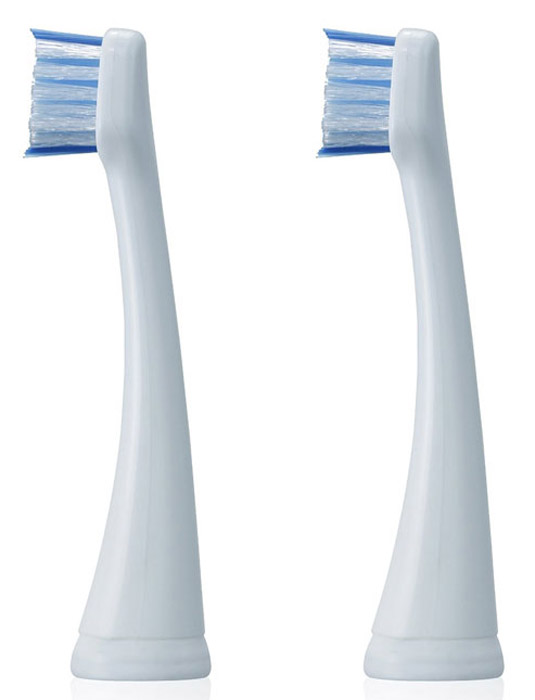 Panasonic EW0925A820 сменная насадка для EW-DL40, 2 штEW0925A820 Panasonic EW0925A820 сменная насадка для EW-DL40, 2 штEW0925A820Сменная насадка к зубной щетке DentaCare EW0925 имеет головку вытянутой формы – привычную для многих пользователей, что обеспечивает удобство чистки зубов. Крайний ряд состоит из удлиненных щетинок, очищающих такие труднодоступные участки полости рта, как придесневая линия и межзубные пространства. Рекомендуется осуществлять замену насадки DentaCare EW0925 не реже одного раза в три месяца.