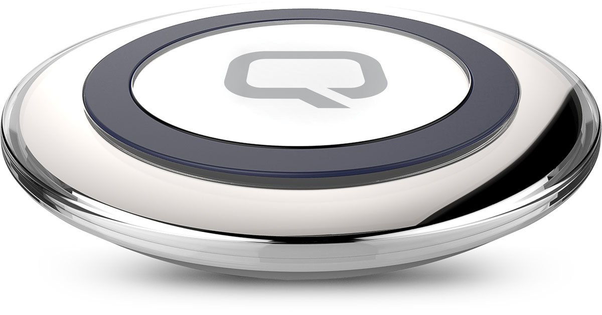 QUMO PowerAid Qi Table Charger беспроводное зарядное устройство20764 QUMO PowerAid Qi Table Charger беспроводное зарядное устройство20764Беспроводное зарядное устройство QUMO PowerAid Qi Table Charger полностью соответствует спецификации Qi, что гарантирует вам стабильную и безопасную зарядку смартфонов, поддерживающих эту технологию (Qi) или оснащенных переходником-ресивером QUMO PowerAid Qi Micro USB Reciever.