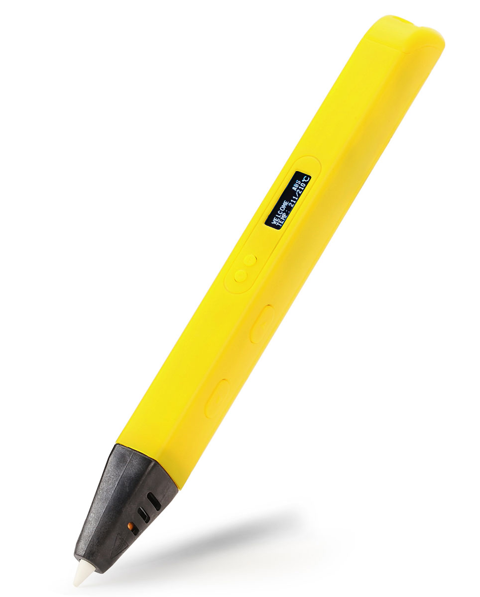 Myriwell RP800A, Yellow 3D ручка c OLED дисплеем