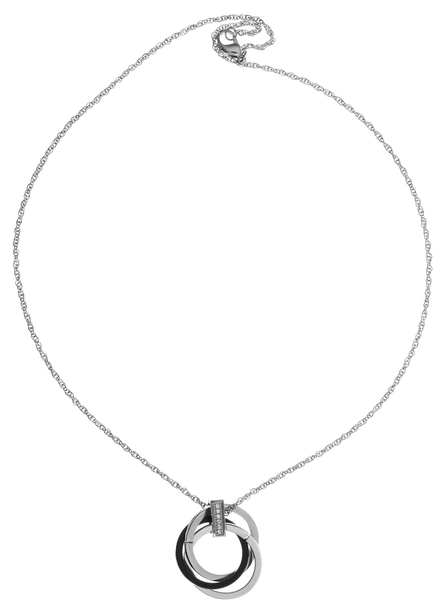 Кулон Art-Silver, цвет: серебряный, серый. КЧ0712-821КЧ0951-762 Кулон Art-Silver, цвет: серебряный, серый. КЧ0712-821КЧ0951-762Элегантный кулон Art-Silver изготовлен из бижутерийного сплава и керамики, инкрустирован цирконами и дополнен изящной цепочкой. Украшение застегивается на замок-карабин, длина изделия регулируется за счет дополнительных звеньев в цепочке. В комплекте с изделием поставляется мешочек для хранения с фирменной символикой. Кулон Art-Silver поможет дополнить любой образ и привнести в него завершающий штрих.