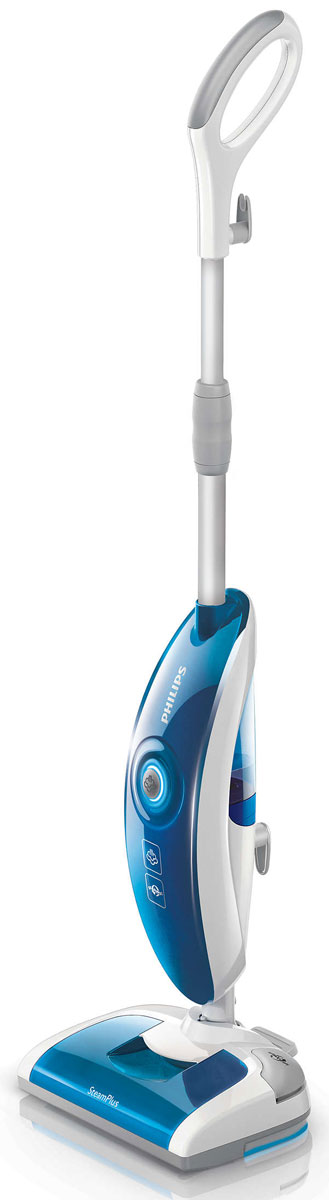 Philips FC7020/01 Steam Plus паровая швабраFC7020/01 Philips FC7020/01 Steam Plus паровая швабраFC7020/01Представляем новый пароочиститель Philips Steam Plus FC7020 для быстрой и эффективной очистки полов. Он уничтожает микробы и бактерии с помощью пара и обеспечивает непревзойденную чистоту. Прибор может работать как в режиме чистки, так и обработки паром. Пусть в вашем доме всегда царит чистота и порядок. Пар уничтожает микробов и бактерий: Philips Steam Plus гарантирует самые гигиеничные результаты уборки с помощью пара. Philips Steam Plus уничтожает до 99,9 % микробов и бактерий. Поможет очистить все типы твердых напольных покрытий без добавления в воду моющих средств. 1300 Вт для мощной подачи пара: Мощность 1300 Вт обеспечивает быстрый нагрев. Прибор Steam Plus будет готов к работе менее чем за 30 секунд. Светодиодный индикатор меняет цвет с белого на синий при готовности Steam Plus к работе. Очистка и обработка паром одним движением: Быстрая уборка и абсолютная чистота. Универсальный пароочиститель Steam Plus...