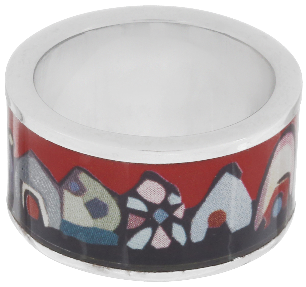 Кольцо Art-Silver, цвет: серебристый, красный, мультиколор. ФК107-1-320. Размер 17,5ФК107-1-320 Кольцо Art-Silver, цвет: серебристый, красный, мультиколор. ФК107-1-320. Размер 17,5ФК107-1-320Великолепное кольцо Art-Silver изготовлено из бижутерного сплава. Изделие с покрытием из эмали оформлено изображением забавных домиков. Стильное кольцо придаст вашему образу изюминку и подчеркнет индивидуальность.