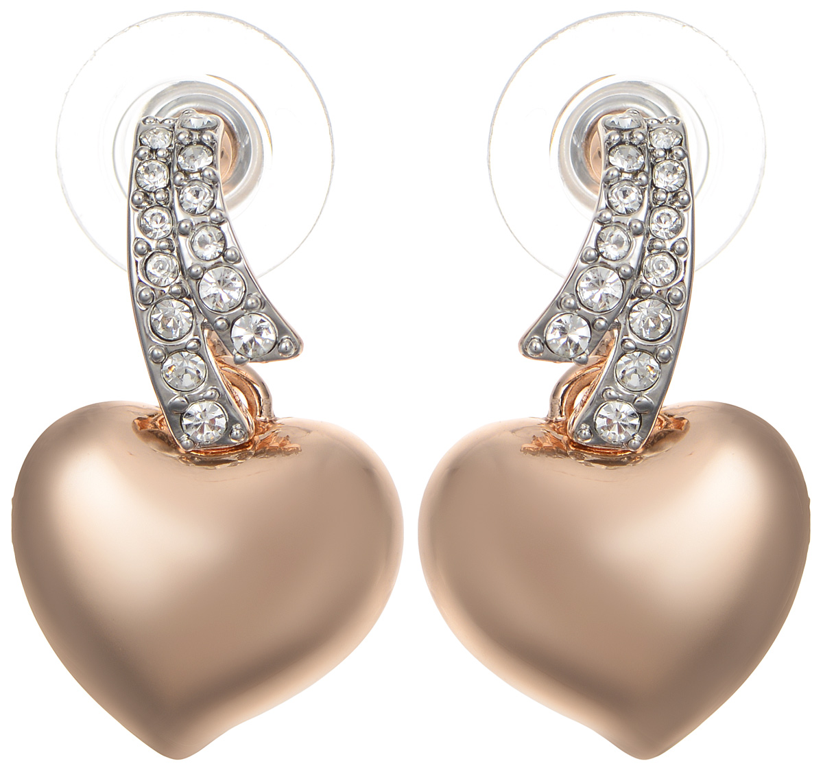 Серьги Art-Silver, цвет: золотой. MS06093E-T-A-644MS06093E-T-A-644 Серьги Art-Silver, цвет: золотой. MS06093E-T-A-644MS06093E-T-A-644Оригинальные серьги Art-Silver, выполнены из бижутерного сплава с покрытием под золото. Декоративный элемент изделия выполнен в виде оригинального основания, дополненного кубическим цирконием, с подвеской в виде объемного сердца. В качестве основы украшения использован замок-гвоздик с фиксатором из пластика и металла Стильные серьги придадут вашему образу изюминку, подчеркнут красоту и изящество вечернего платья или преобразят повседневный наряд.