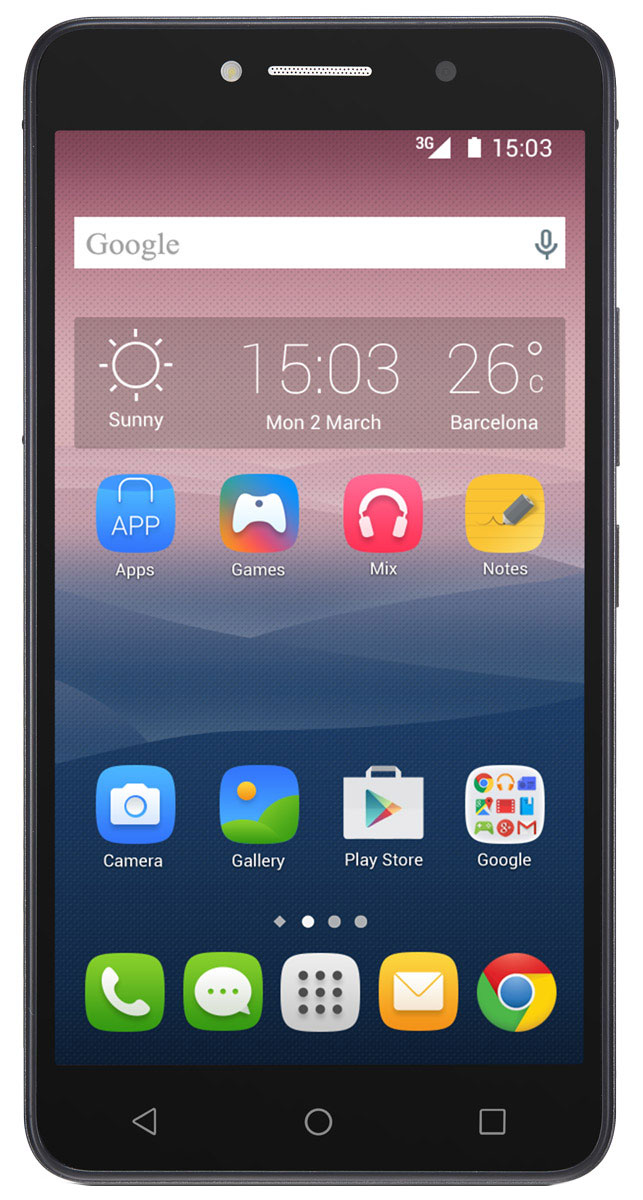 Alcatel OT-8050D Pixi 4 (6.0), Black8050D-2AALRU1 Alcatel OT-8050D Pixi 4 (6.0), Black8050D-2AALRU1Стильный смартфон Alcatel OT-8050D Pixi 4 (6.0) под управлением Android 5.1 с поддержкой 2 SIM-карт. Большой дисплей диагональю 6 имеет разрешение 1280х720 пикселей. Устройство также оснащено основной 8-мегапиксельной камерой с автофокусом, которая с легкостью запечатлеет радостные и интересные моменты вашей жизни, а также фронтальной камерой с разрешением 5 мегапикселей для эффектных селфи. С помощью встроенных модулей Bluetooth и Wi-Fi вы можете передавать информацию (изображения, видео- и аудиофайлы) по беспроводному соединению. Телефон сертифицирован EAC и имеет русифицированный интерфейс меню и Руководство пользователя.