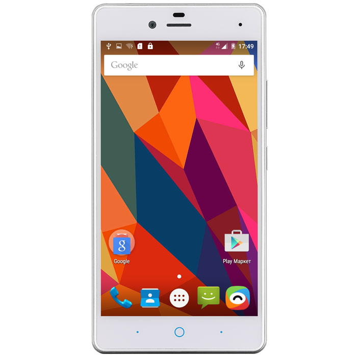 ZTE Blade A476, WhiteZTE BLADE A476 WHITE ZTE Blade A476, WhiteZTE BLADE A476 WHITEСмартфон ZTE Blade A476 отличается привлекательным дизайном в сочетании с современным функционалом, необходимым каждому продвинутому пользователю. Четрырехъядерный процессор MidiaTek MT6735P и 2 ГБ оперативной памяти обеспечивают скорость в обработке повседневных задач и плавную работу приложений. Основная камера имеет разрешение 8 Мпикс и оснащена двухцветной вспышкой, что позволит вам делать качественные снимки даже при низком освещении, сохраняя при этом естественный баланс цветов. Наличие в смартфоне технологии 4G LTE значительно увеличивает скорость и качество мобильного интернета, позволяя всегда оставаться онлайн и комфортно взаимодействовать с интернет-ресурсами. С качественным 5-дюймовым HD-дисплеем и поддержкой технологии IPS просмотр видео и фотографий, чтение и интернет-серф всегда будет красочным и комфортным - широкие углы обзора, насыщенные цвета и четкая картинка. Управление смартфона...