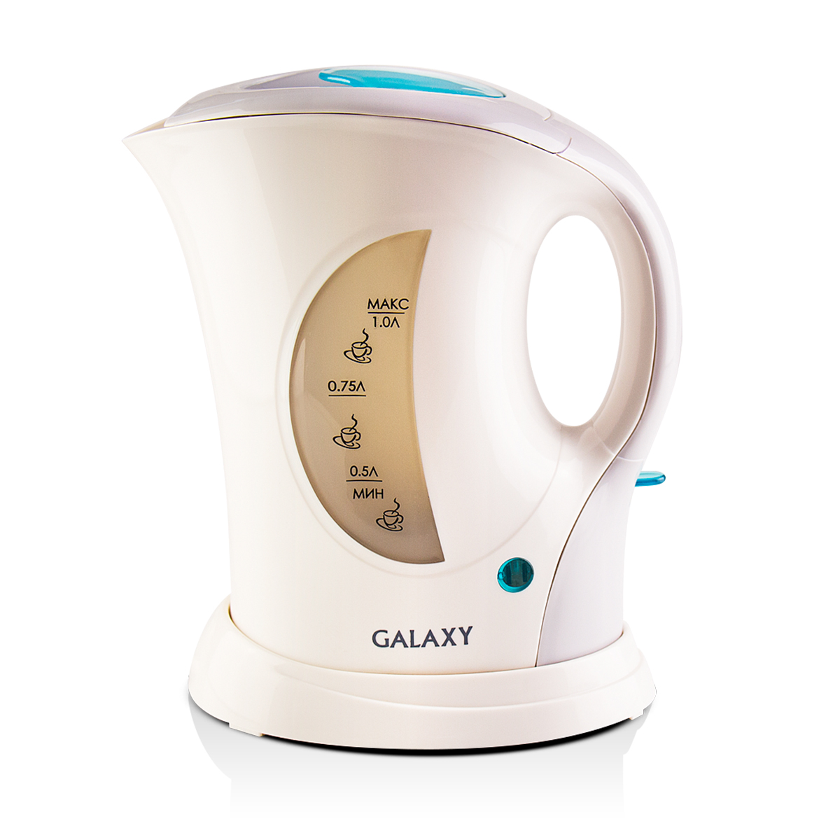 Galaxy GL 0105, White чайник электрический4630003363268 Galaxy GL 0105, White чайник электрический4630003363268Электрический чайник Galaxy GL 0105 отвечает всем современным требованиям надежности и безопасности. При его производстве используются только высококачественные и экологически безопасные материалы, а также нагревательный элемент и контроллеры высокого класса надежности. Устройство будет служить вам долгие годы, наполняя ваш быт комфортом! Galaxy GL 0105 - это мощная (900 Вт) модель объемом 1 л. С помощью этого чайника вы сможете приготовить чай на большую компанию за считанные минуты.
