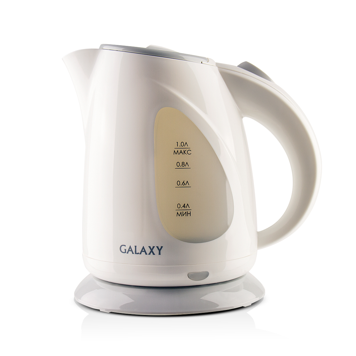 Galaxy GL 0213, White чайник электрический4630003363312 Galaxy GL 0213, White чайник электрический4630003363312Электрический чайник Galaxy GL 0213 отвечает всем современным требованиям надежности и безопасности. При его производстве используются только высококачественные и экологически безопасные материалы, а также нагревательный элемент и контроллеры высокого класса надежности. Устройство будет служить вам долгие годы, наполняя ваш быт комфортом! Galaxy GL 0213 - это мощная (900 Вт) модель объемом 1 л. С помощью этого чайника вы сможете приготовить чай на большую компанию за считанные минуты. Вращающийся корпус сделает использование чайника еще более удобным, а фильтр избавит от попадания накипи в чашку.