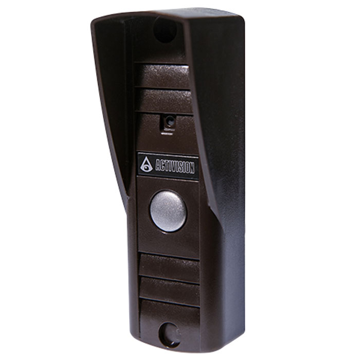 Falcon Eye AVP-505 (PAL), Brown вызывная панельAVP-505 (PAL) Коричневая Falcon Eye AVP-505 (PAL), Brown вызывная панельAVP-505 (PAL) КоричневаяFalcon Eye AVP-505 (PAL) - цветная видео-панель на одного абонента системы PAL из ударопрочного пластика, не поддерживающего горение. Конструкция корпуса подходит для накладной установки. Кнопка вызова способна выдерживать фронтальные удары благодаря особенностям внутренней конструкции. Разработана и производится в России более 3 лет. Матрица: 1/3 ИК подсветка: 0,6-1,5 м Степень защиты: IP-54 Встроенный козырек Рабочий диапазон температур: от -40°C до +55°C