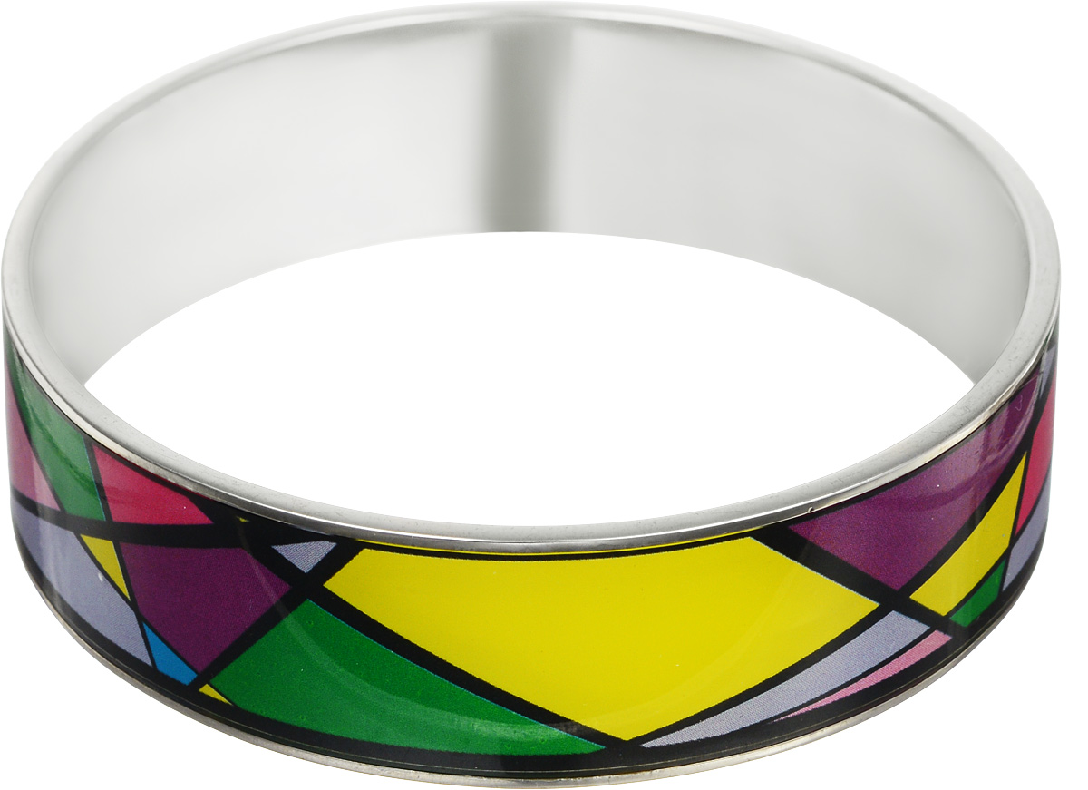 Браслет Art-Silver, цвет: серебряный, мультиколор. ФБб112-1-470ФБб112-1-470 Браслет Art-Silver, цвет: серебряный, мультиколор. ФБб112-1-470ФБб112-1-470Браслет Art-Silver изготовлен из бижутерного сплава. Изделие на лицевой стороне покрыто эмалью с ярким неповторимым орнаментом. Красивое и необычное украшение блестяще подчеркнет изысканный вкус, женственность и красоту своей обладательницы и поможет внести разнообразие в привычный образ.