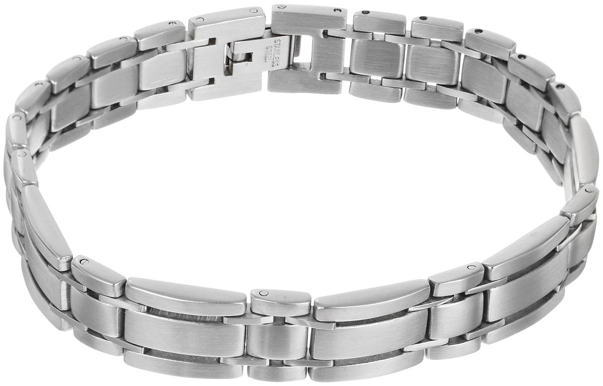 Браслет Art-Silver, цвет: серебристый. 00094-1137. Размер 2000094-1137 Браслет Art-Silver, цвет: серебристый. 00094-1137. Размер 2000094-1137Лаконичный браслет выполнен из высококачественной стали. Браслет застегивается при помощи замка-пряжки, благодаря которой браслет легко снимать и надевать. Необычный браслет блестяще подчеркнет ваш изысканный вкус и поможет внести разнообразие в привычный образ.