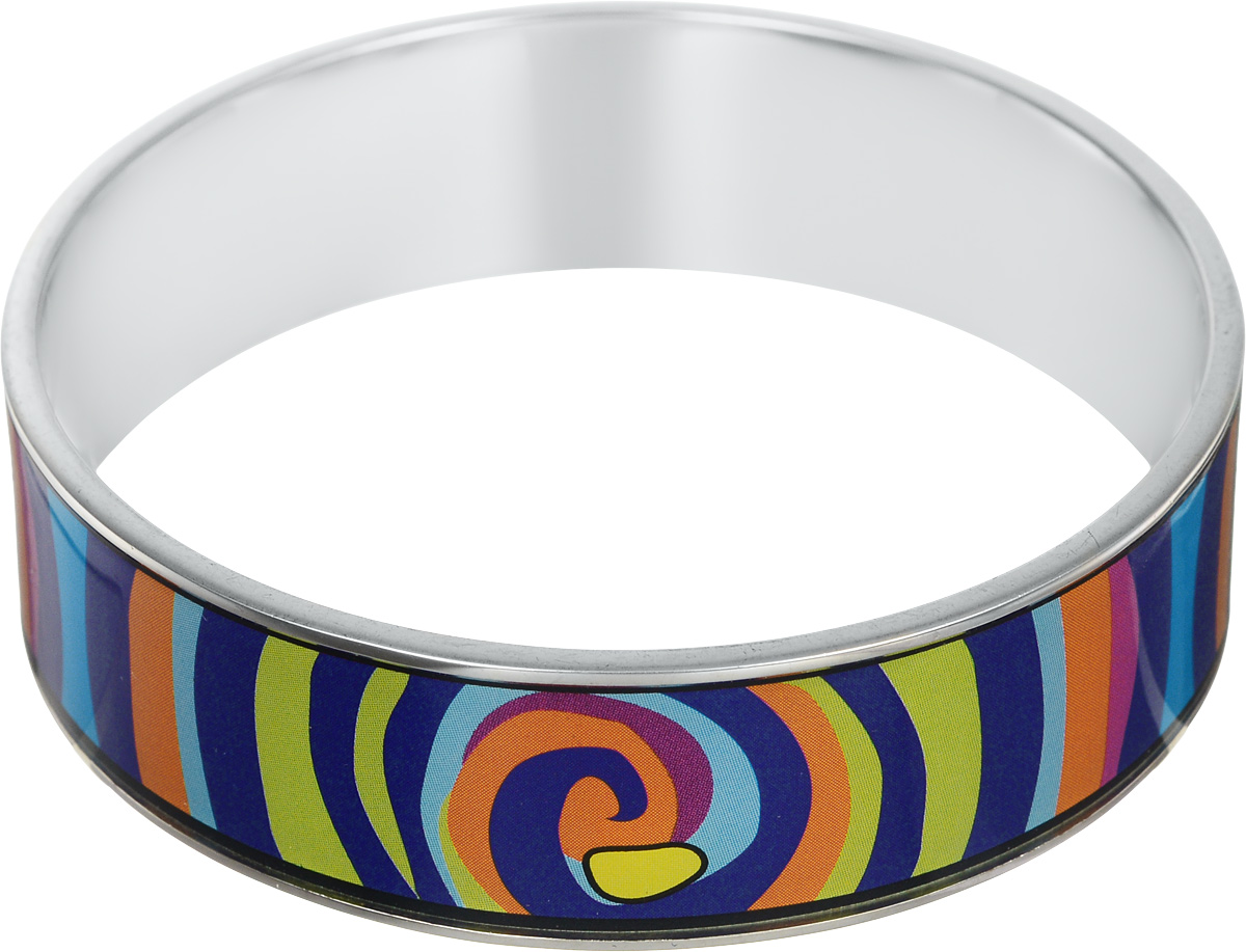 Браслет Art-Silver, цвет: серебряный, мультиколор. ФБб122-1-470ФБб122-1-470 Браслет Art-Silver, цвет: серебряный, мультиколор. ФБб122-1-470ФБб122-1-470Браслет Art-Silver изготовлен из бижутерного сплава. Изделие на лицевой стороне покрыто эмалью с ярким неповторимым орнаментом. Красивое и необычное украшение блестяще подчеркнет изысканный вкус, женственность и красоту своей обладательницы и поможет внести разнообразие в привычный образ.