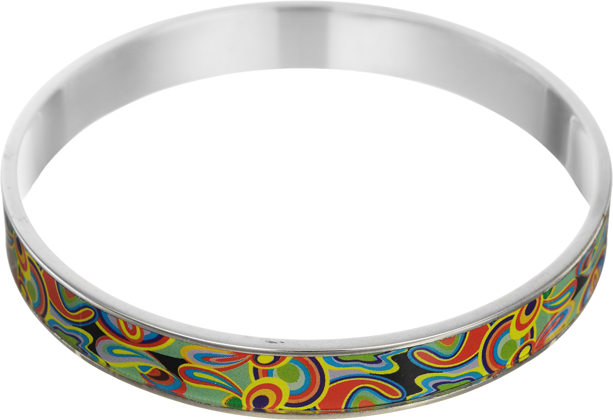 Браслет Art-Silver, цвет: серебристый, мультиколор. ФБм103-320ФБм103-320 Браслет Art-Silver, цвет: серебристый, мультиколор. ФБм103-320ФБм103-320Браслет Art-Silver изготовлен из бижутерного сплава. Изделие на лицевой стороне покрыто эмалью с ярким неповторимым орнаментом. Красивое и необычное украшение блестяще подчеркнет изысканный вкус, женственность и красоту своей обладательницы и поможет внести разнообразие в привычный образ.