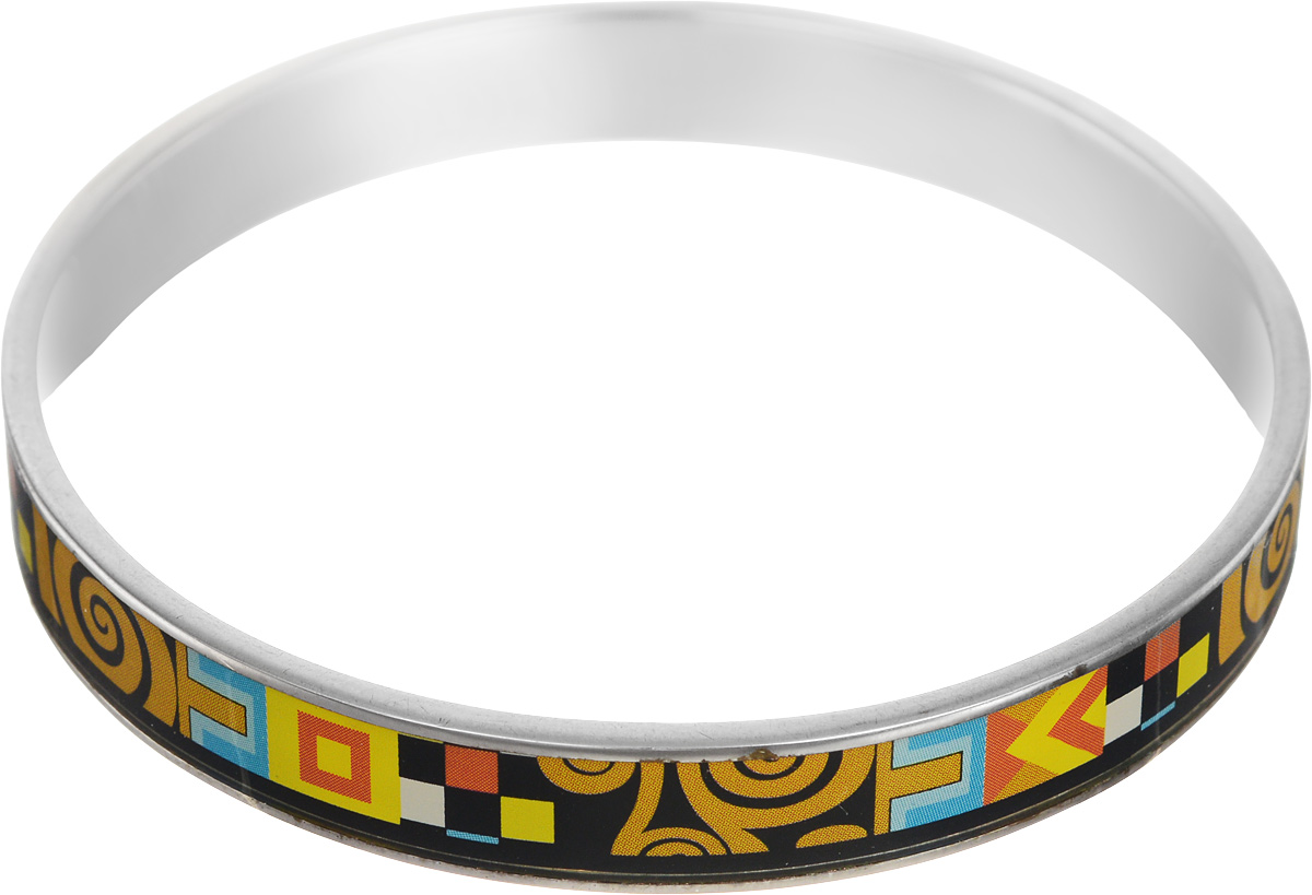 Браслет Art-Silver, цвет: серебряный, мультиколор. ФБм111-1-320ФБм111-1-320 Браслет Art-Silver, цвет: серебряный, мультиколор. ФБм111-1-320ФБм111-1-320Браслет Art-Silver изготовлен из бижутерного сплава. Изделие на лицевой стороне покрыто эмалью с ярким неповторимым орнаментом. Красивое и необычное украшение блестяще подчеркнет изысканный вкус, женственность и красоту своей обладательницы и поможет внести разнообразие в привычный образ.