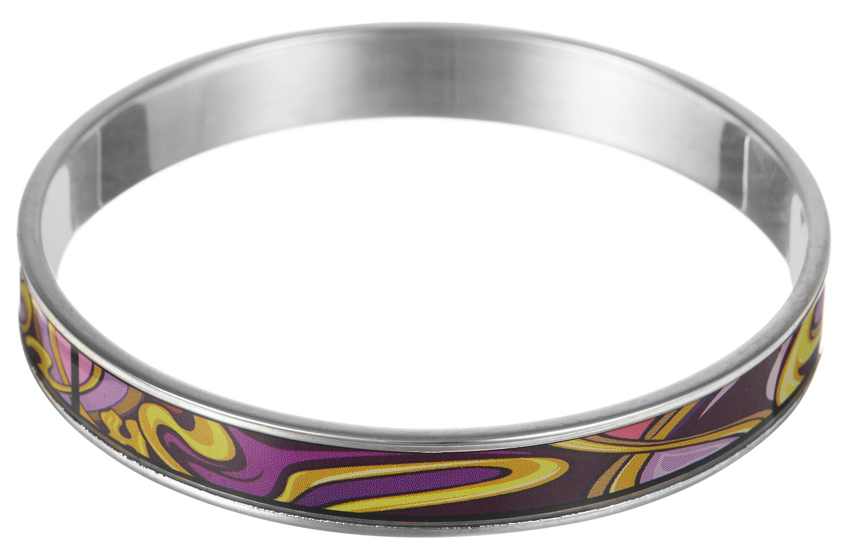 Браслет Art-Silver, цвет: серебристый, мультиколор. ФБм124-1-320ФБм124-1-320 Браслет Art-Silver, цвет: серебристый, мультиколор. ФБм124-1-320ФБм124-1-320Браслет Art-Silver изготовлен из бижутерного сплава. Изделие на лицевой стороне покрыто эмалью с ярким неповторимым орнаментом. Красивое и необычное украшение блестяще подчеркнет изысканный вкус, женственность и красоту своей обладательницы и поможет внести разнообразие в привычный образ.