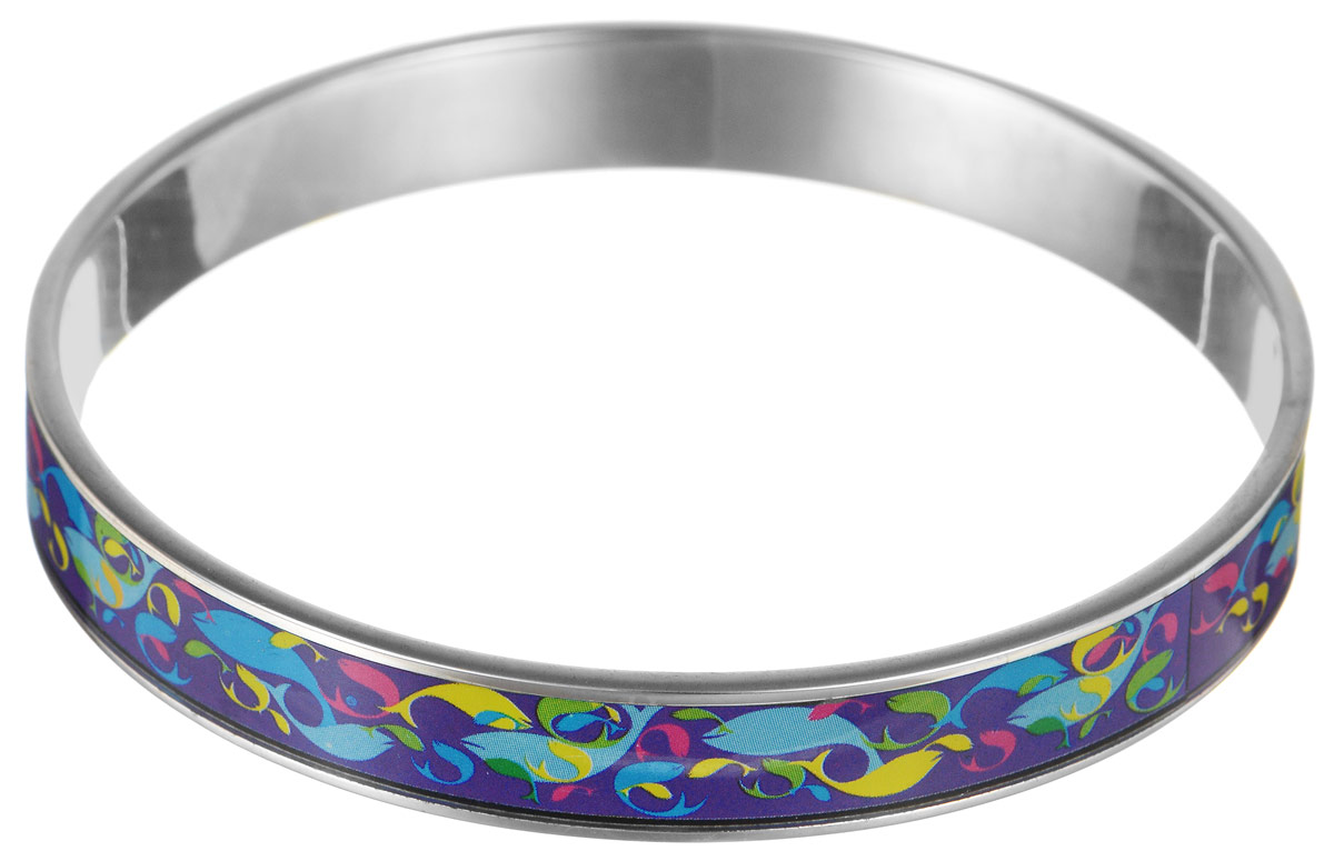 Браслет Art-Silver, цвет: серебристый, мультиколор. ФБм119-1-320ФБм119-1-320 Браслет Art-Silver, цвет: серебристый, мультиколор. ФБм119-1-320ФБм119-1-320Браслет Art-Silver изготовлен из бижутерного сплава. Изделие на лицевой стороне покрыто эмалью с ярким неповторимым орнаментом. Красивое и необычное украшение блестяще подчеркнет изысканный вкус, женственность и красоту своей обладательницы и поможет внести разнообразие в привычный образ.