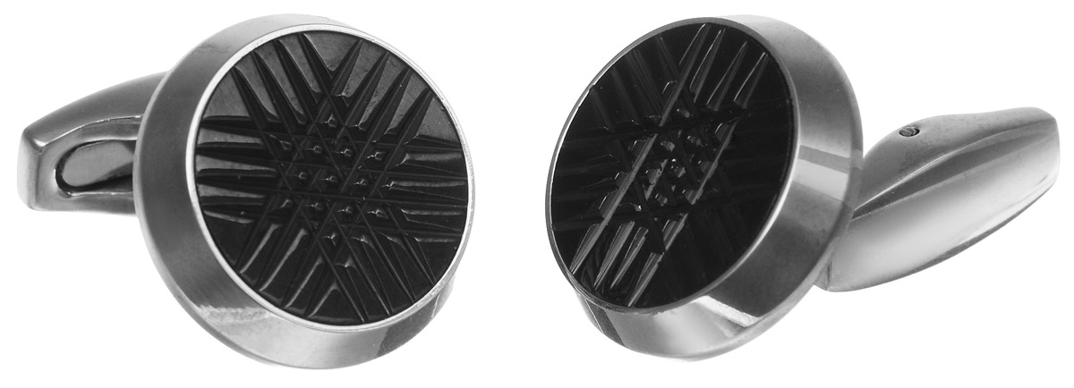 Запонки Art-Silver, цвет: серебристый, черный. К093-613К093-613 Запонки Art-Silver, цвет: серебристый, черный. К093-613К093-613Стильные запонки Art-Silver, изготовленные из высококачественной стали с эмалиевым покрытием в оригинальном стиле, непременно станут объектом внимания и подчеркнут ваш изысканный вкус. Запонки - символ мужской элегантности. Они являются неотъемлемой частью вечернего туалета. Мужские запонки великолепного дизайна будут отличным подарком для каждого.