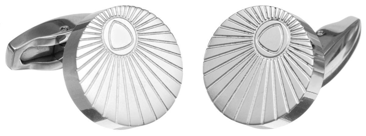 Запонки Art-Silver, цвет: серебристый. К006-502К006-502 Запонки Art-Silver, цвет: серебристый. К006-502К006-502Стильные запонки Art-Silver, изготовленные из высококачественной стали в оригинальном стиле, непременно станут объектом внимания и подчеркнут ваш изысканный вкус. Запонки - символ мужской элегантности. Они являются неотъемлемой частью вечернего туалета. Мужские запонки великолепного дизайна будут отличным подарком для каждого.
