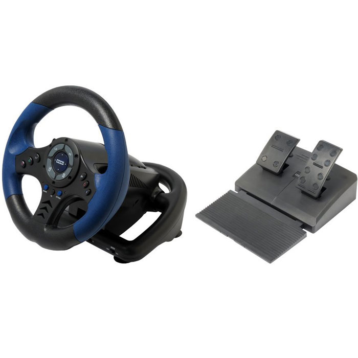 Hori Racing Wheel Controller руль для PlayStation 4PS4-020E Hori Racing Wheel Controller руль для PlayStation 4PS4-020EHori Racing Wheel Controller отлично подойдет геймерам, увлекающимся играми на тему автогонок. Он выполнен из высококачественных материалов, не скользит в ладонях, чутко реагирует на движения рук владельца, а также обеспечивает полный контроль над виртуальным автомобилем. В комплект входят напольные педали, делающие игру более реалистичной, но для управления скоростью и газом разработчики также предусмотрели кнопки на руле. Устройство предназначено для использования с приставками PlayStation 3/4, а также имеет официальную лицензию компании Sony. Функция вибрации и обратной связи Подрульные лепестки переключения передач Программируемые кнопки Резиновое покрытие