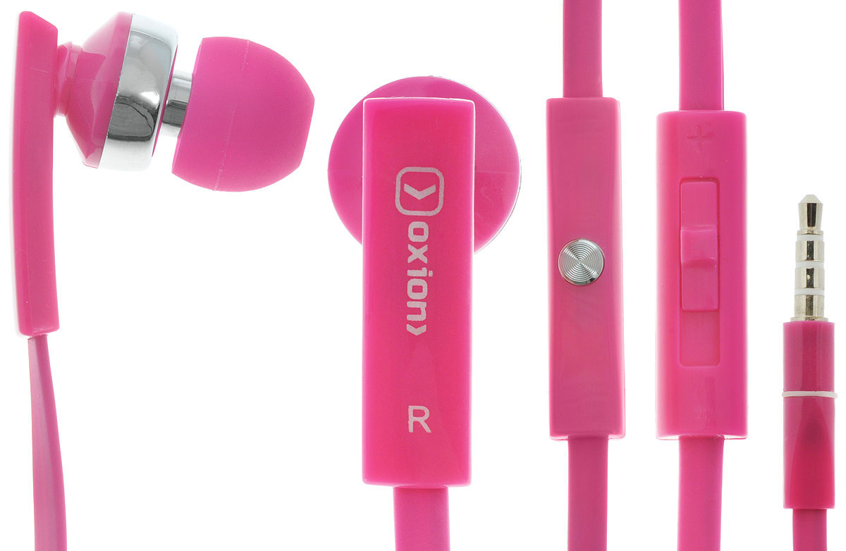 Oxion HS205, Pink гарнитураOX-HS205PK Oxion HS205, Pink гарнитураOX-HS205PKПроводная стереогарнитура Oxion HS205 со вставными наушниками. Обладает плоским проводом, на котором находится регулятор громкости, кнопка ответа и высокочувствительный микрофон. Легкая и комфортная в применении. Инновационный дизайн и превосходное звучание.