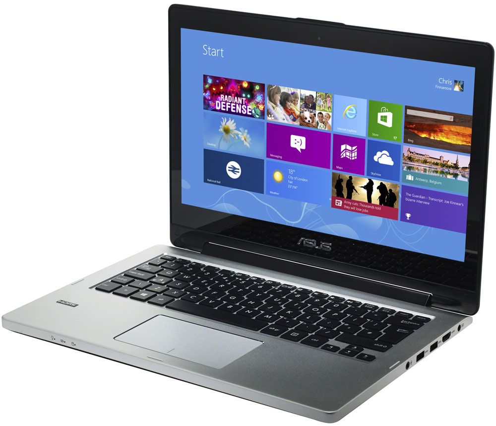 ASUS Transformer Book Flip TP300LA (TP300LA-DW049H)TP300LA-DW049H ASUS Transformer Book Flip TP300LA (TP300LA-DW049H)TP300LA-DW049HИнновационный ноутбук Asus Transformer Book Flip TP300LA с 13,3-дюймовым дисплеем, откидывающимся на 360° в прочном и элегантном алюминиевом корпусе со шлифованной обработкой. Больше гибкости, больше воображения: Asus заботится о том, чтобы сделать вашу работу комфортнее и приятнее, реализуя в своих продуктах самые невероятные идеи. Ноутбук Asus Transformer Book Flip оборудован сенсорным дисплеем с инновационным механизмом крепления, который позволяет раскрывать ноутбук на 360 градусов и надежно удерживает дисплей точно в заданном положении. И ноутбук, и планшет! Asus Transformer Book Flip может быть и ноутбуком, и планшетом, и чем-то большим. Его экран раскрывается на любой угол от 0 до 360 градусов. Для работы используйте его как обычный ноутбук. Для игр трансформируйте его в планшет с экраном HD. Для просмотра фильмов или презентаций раскройте экран на удобный угол. Чистое и мощное звучание: В данных...
