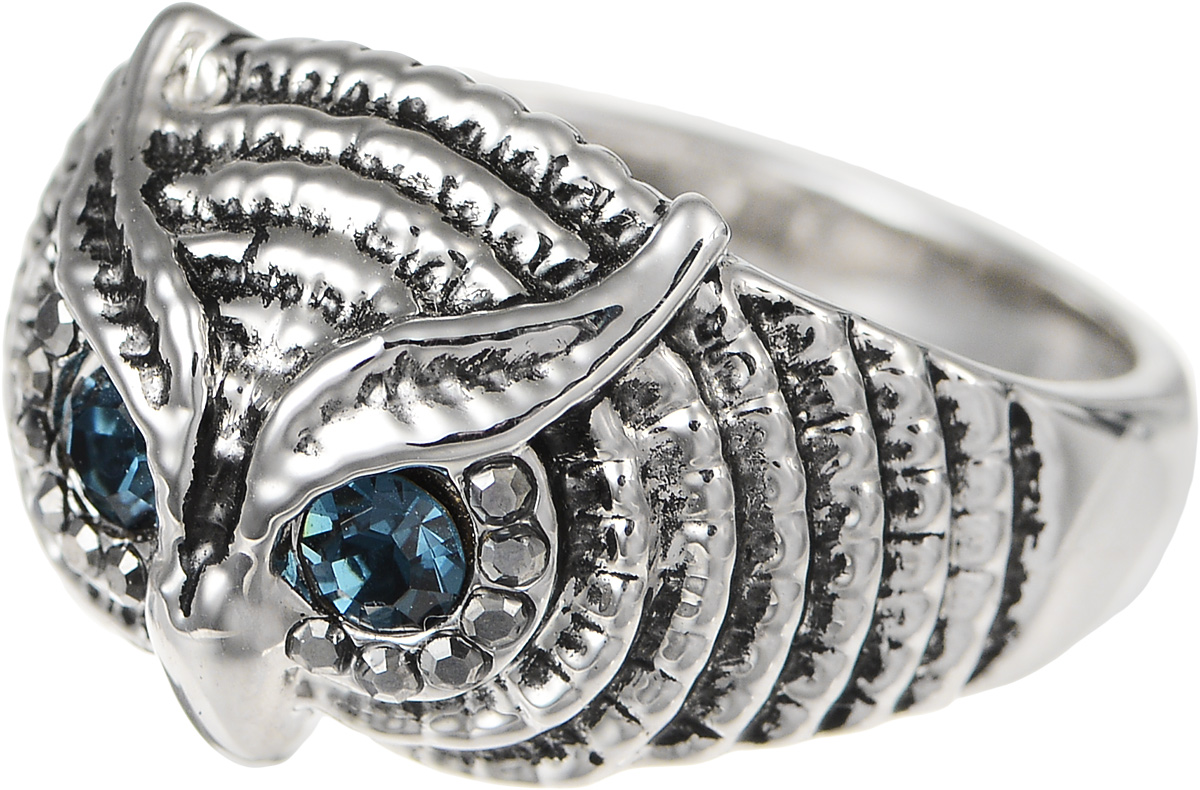 Кольцо Art-Silver, цвет: серебристый. 01315-607. Размер 1801315-607 Кольцо Art-Silver, цвет: серебристый. 01315-607. Размер 1801315-607Великолепное кольцо Art-Silver изготовлено из бижутерного сплава. Декоративная часть кольца выполнена в виде головы совы. Изделие украшено цирконами. Стильное кольцо придаст вашему образу изюминку и подчеркнет индивидуальность.