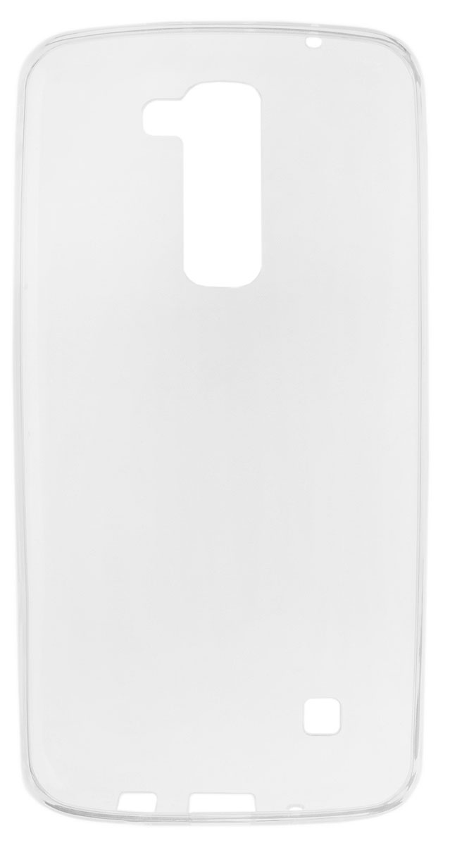 Red Line iBox Crystal чехол для LG K8, ClearУТ000008659 Red Line iBox Crystal чехол для LG K8, ClearУТ000008659Практичный и тонкий силиконовый чехол Red Line iBox Crystal для LG K8 защищает телефон от царапин, ударов и других повреждений. Чехол изготовлен из высококачественного материала, плотно облегает смартфон и имеет все необходимые технологические отверстия, соответствующие модели телефона. Силиконовый чехол iBox Crystal долгое время сохраняет свою первоначальную форму и не растягивается на смартфоне.
